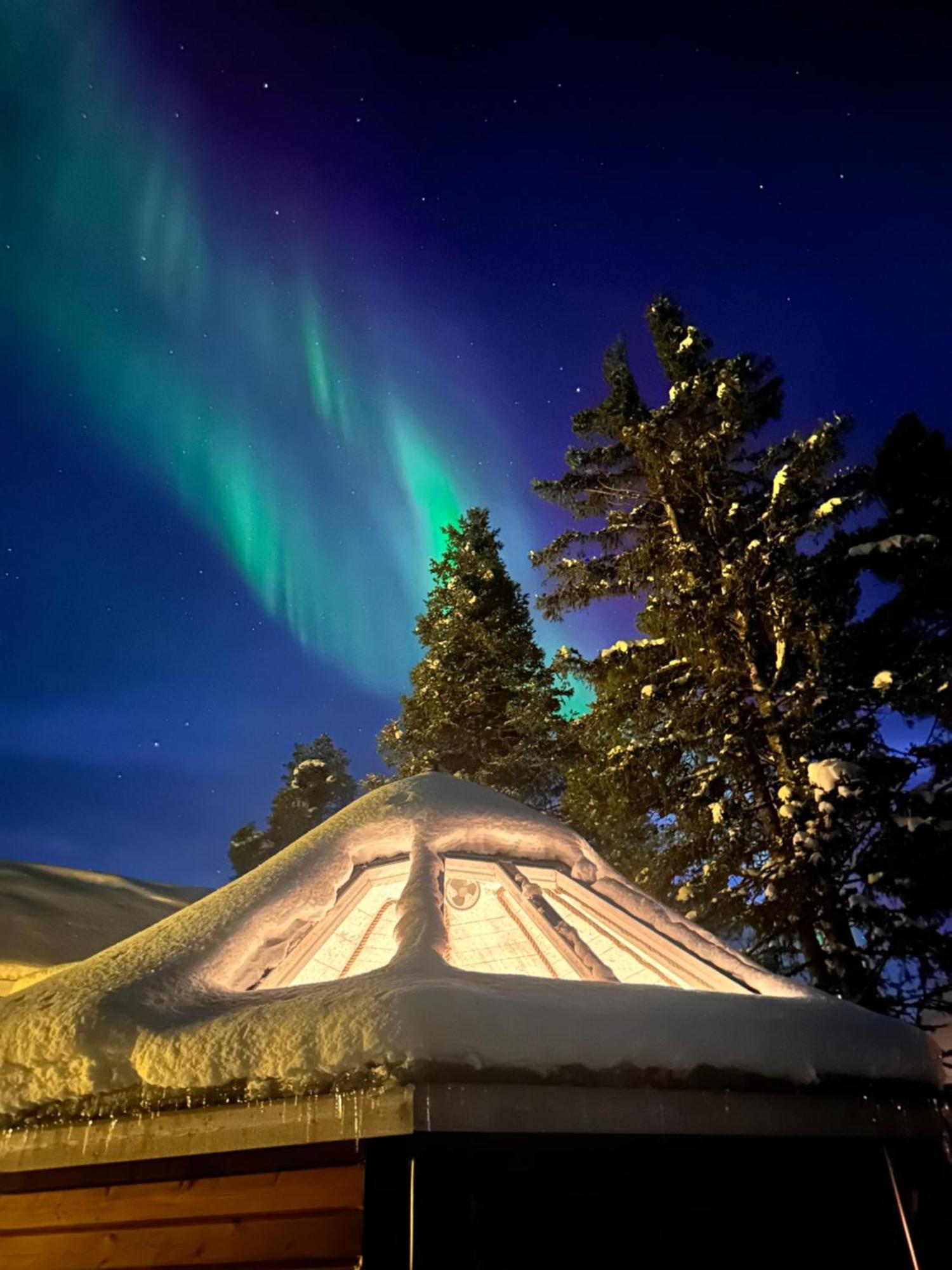 Northernlight Cabin 2 Kiruna Exterior foto